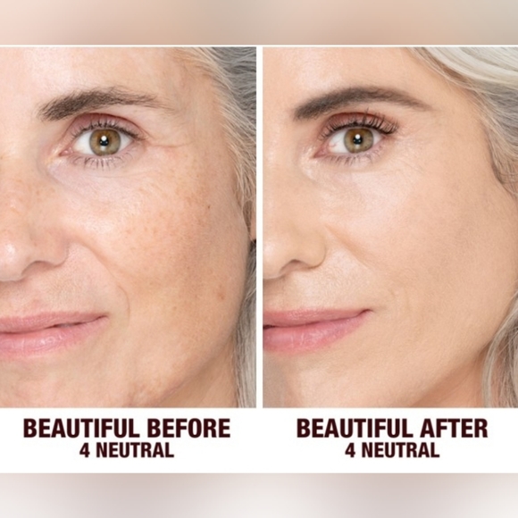 CHARLOTTE Tilbury' BEAUTIFUL SKIN FOUNDATION 30ML 4 NEUTRAL - Picture 4 of 5